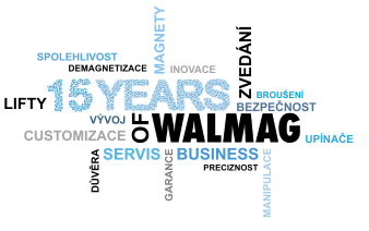 Walmag slaví 15 let!