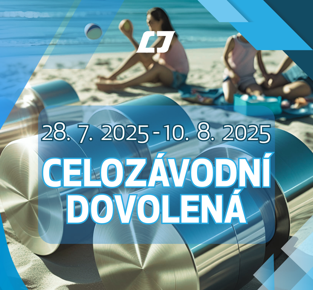 Oznámení o celozávodní dovolené